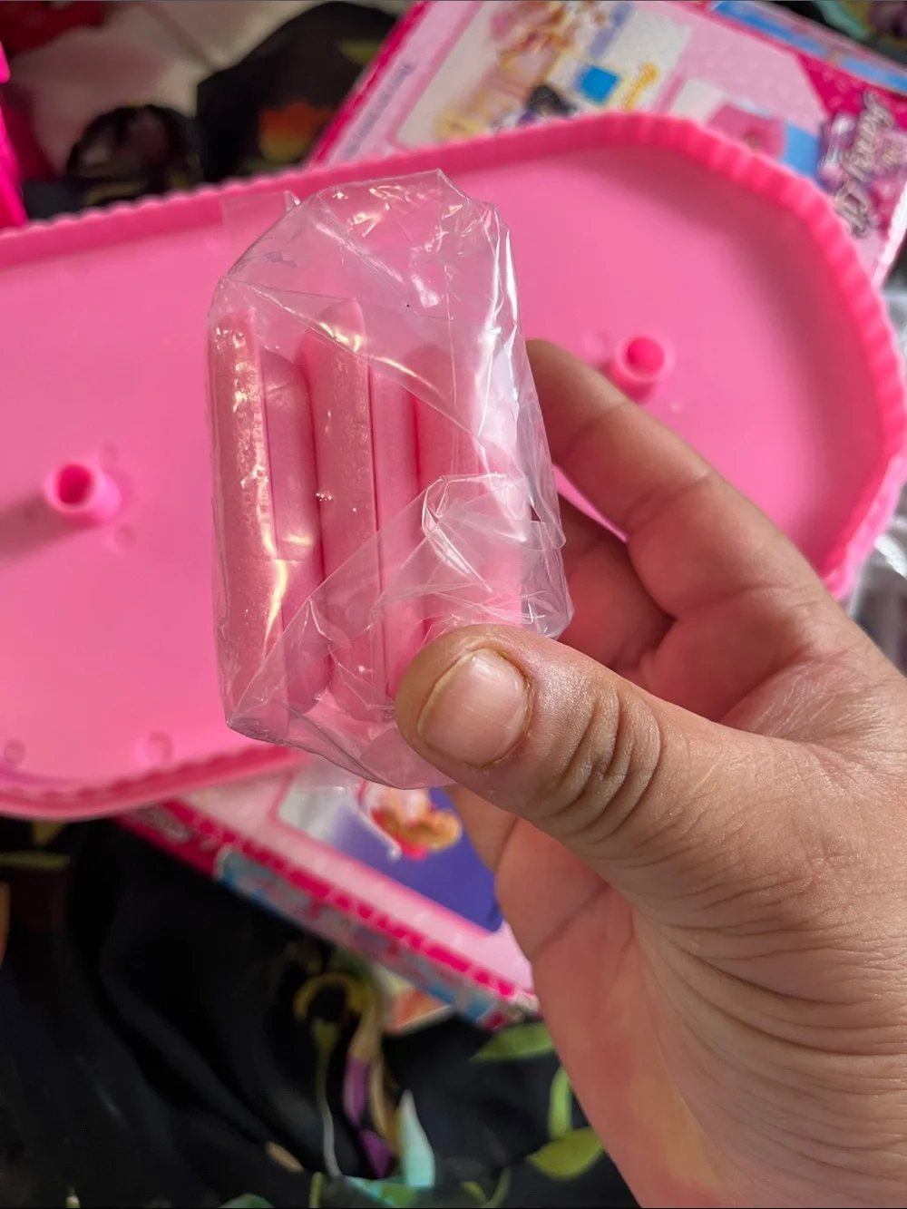 Pink Dollhouse Party Accessory Set
